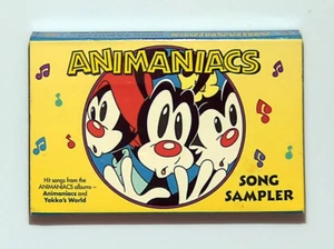 Animaniacs Song Sampler Cassette Tape Original Songs from the Cartoon - 1994 - Picture 1 of 5