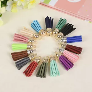 [1pc Colorful Tassel PomPom Charm Pendant DIY For Keychain W8H3 Bag Handmade R6 - Picture 1 of 11
