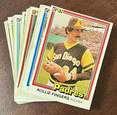1981 Donruss Baseball Choose Your Card (#'s 1 to 238) Free Shipping on 2 or More - Image 1 of 4