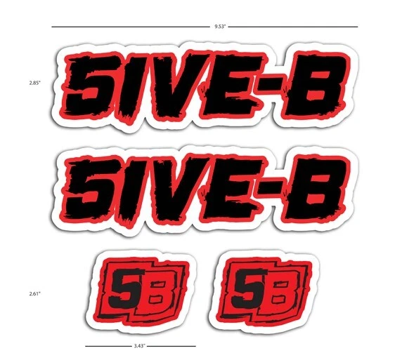 Losi 5ive B 1/5 Scale Body Sticker Decal Offroad Desert Gasoline Buggy - Image 1 of 1