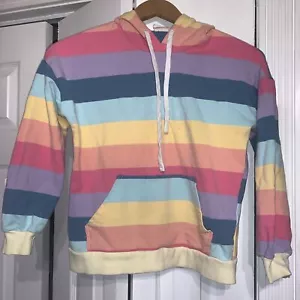 Julerwoo Multi-Colored Striped Hoodie - Picture 1 of 3