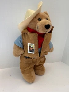 John Wayne Stamp Bear Legends of Hollywood 2005 8 Zoll Plüsch Sonderedition - Bild 1 von 10