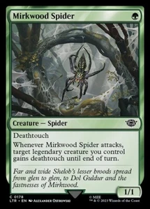 MTG - LOTR - Common - Mirkwood Spider - Picture 1 of 1