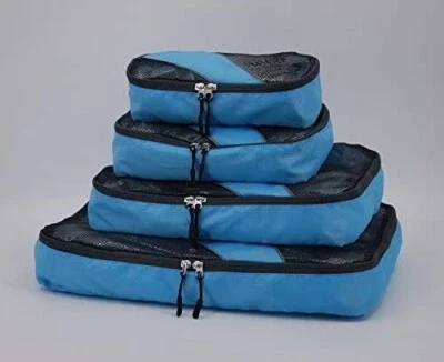 SERAI 4 Piece Set Luggage Travel Packing Cubes Unisex- new with tags