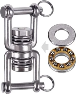 Swing Swivel with 2 Bearing 360° Rotation 770LB Capacity Rotational Device - Picture 1 of 3