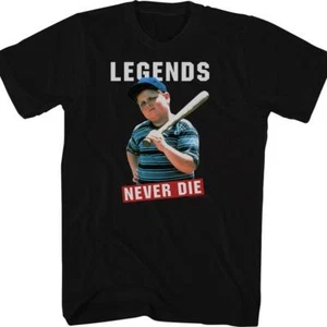 The Sandlot Officially Licensed Legends Never Die Black T-Shirt X-Large - Picture 1 of 1