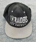 Vintage '90's Los Angeles Raiders Hat Fitted Clutch Drew Pearson Size Large