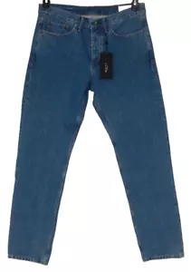 rag & bone Herren Premium Denim Jeans Relaxed Straight Fit 3 Indigo Wash 34x32 Neu mit Etikett - Bild 1 von 6