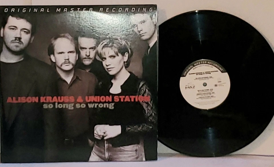 ALISON KRAUSS So Long So Wrong 2LP VG+ MFSL 180G Vinyl Union Station Bluegrass - Image 1 of 4