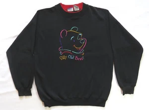 Winnie The Pooh Vintage Sweatshirt 1990er Jahre Walt Disney Popkultur dummer Bär - Bild 1 von 6