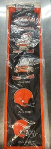 Cleveland Browns NFL Winning Streak Embroidered Heritage Banner - Picture 1 of 6