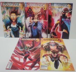 THE HARBINGER #1-5B, 6A, 7B, 8A Comic Set VARIANT 2022 VALIANT - Picture 1 of 9