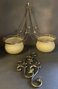 Partylite-Paris Retro-Wall Sconces with Brackets for Tea Lights - Picture 1 of 10