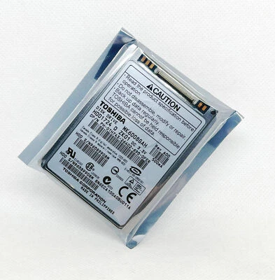 Toshiba 60GB Internal 4200RPM 1.8" MK6008GAH HDD1724 CE Notebook hard drive - Image 1 of 4