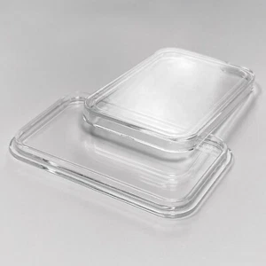 10 cápsulas herméticas de almacenamiento de barra de plata de 1 oz de plástico acrílico fuerte - Imagen 1 de 1