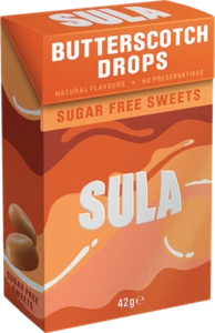 Sula Butterscotch Drops 42g - Pack of 7 - Picture 1 of 1