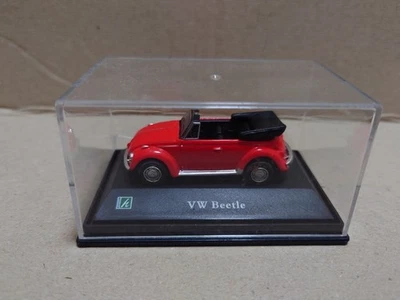 Hongwell 1/72 VW Maggiolino Cabriolet Rosso - Immagine 1 di 4