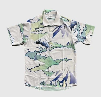 Camisa Ostroy Colorado Resort nueva con etiquetas, unisex, grande, multicolor Foto 1 de 4