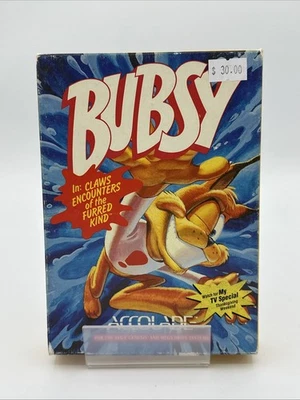 Bubsy in Claws Encounters of the Furred Kind (Sega Genesis, 1993) - Image 1 of 4