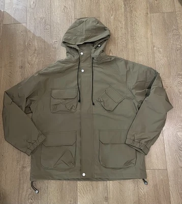 Overshirt Jacket - khaki Green - universal works / Nigel Cabourn  XL - Image 1 of 4