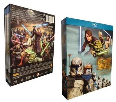 Star Wars The Clone Wars: The Complete Seasons 1-7 (Blu-Ray, 12-Disc, Box-Set) - Image 1 of 4