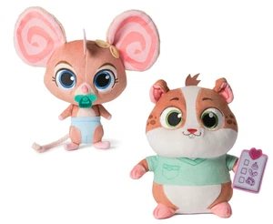 2er-Pack - Vida der Tierarzt Plüschtiere, 7 Zoll Hamster-Popcorn & 8 Zoll Baby-Maus, superweich - Bild 1 von 11