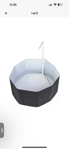 Little Giant Farm Chick/Chicken/Hen/Pullet Brooder Round Plastic Nesting Box Set - Picture 1 of 3