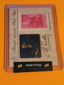 2018 The Bar Pieces of the Past Benjamin Franklin Stamp on Our Past Relic #SP-4 - Picture 1 of 2