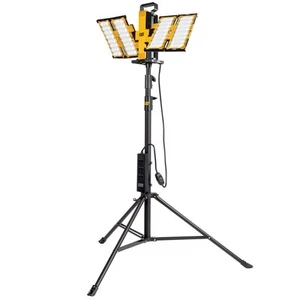 Cat 10000 Lumens 4 Panel Work Light with Tripod - 980886CWT - Picture 1 of 10