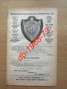 1928/29 - Huddersfield Town v Bolton Wanderers - Div 1 - Picture 1 of 9