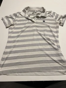 Nike Dallas Cowboys Poloshirt Größe M Dri Fit NFL Tour Performance - Bild 1 von 5