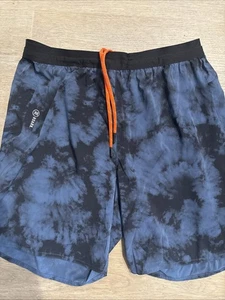 Roark Alta 7" Run Amok Shorts Medium Nylon jeansblau Kordelzug gefüttert - Bild 1 von 4