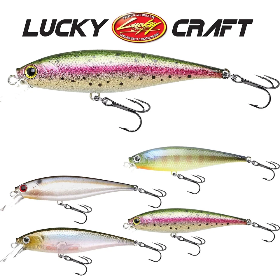 LUCKY CRAFT Pointer 78 | 7,8cm - 9,2g | Suspending 1,3m - Barsch Forelle Wobbler - Bild 1 von 1