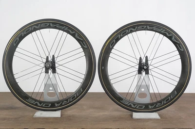 Campagnolo Bora One 50 Carbon Tubular Disc Brake Wheelset Campagnolo 11 Speed - Image 1 of 4