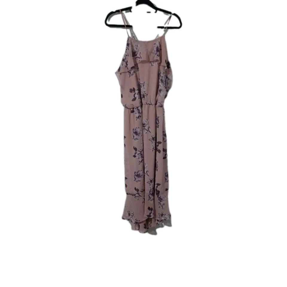Loralette Floral Ruffle High Low Maxi Dress 3x - Image 1 of 4