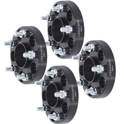 4Pc 1" Hub Centric Wheel Spacers 5x4.5 For Hyundai Mazda Mitsubishi - Image 1 of 4