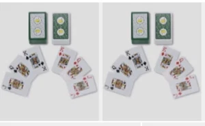 Set 4 Carte da Gioco Masters Augusta Torneo Nazionale Golf Club Edizione Limitata - Foto 1 di 13