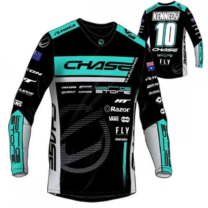 CHASE Izaac Kennedy 2024 Team Replica Long Sleeve Jersey (Youth-Small) - Foto 1 di 3