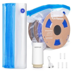 DEEPLEE 30PCS Filament Storage Bags Automatic Pump Kit, 3D Printer Vacuum Bag... - Picture 1 of 7
