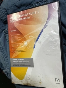 Adobe Creative Suite 3 Design Premium Software For Windows & Mac 3 DVD Set 2007 - Picture 1 of 6