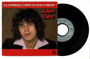 Julien Clerc Vinyl 45 Runden Begins Comme Reve D' Kind - Barcelona 36 -pathe - Picture 1 of 2