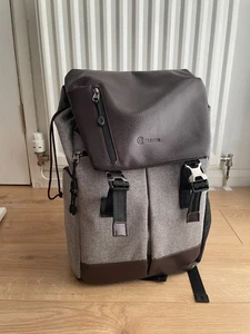 Mochila de cuero para cámara TARION impermeable - Bolsa para cámara con acceso lateral IPX5 - Imagen 1 de 12