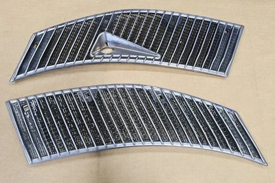 OEM Mercedes Benz W123 RH LH Cowl Vent Trim Grille Chrome 1238360265 300td 300d  - Image 1 of 4