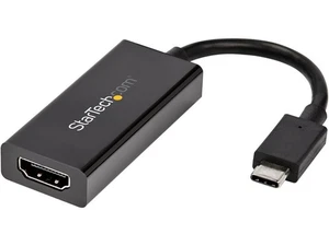 StarTech.com CDP2HD4K60H USB-C to HDMI Adapter with HDR - 4K 60Hz - Black - USB - Picture 1 of 2