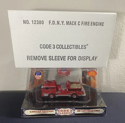 Code 3 Model #12380 FDNY Classic Mack C Fire Engine #65 - Image 1 of 4