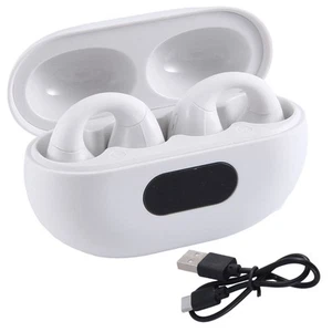 Le Casque Bluetooth Sans Fil N'Entre Pas dans L'Oreille. Conduction Osseuse4732 - Imagen 1 de 7