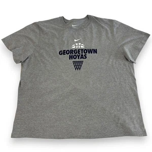 Georgetown Hoyas Mens 3XL Shirt Nike Basketball Just Do It Cotton Poly Blend - Bild 1 von 7