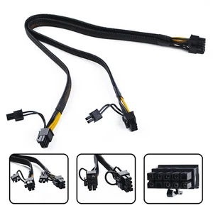 10pin to 8+8pin GPU Power Supply Adapter Cable for DELL PowerEdge R7515 53cm - Picture 1 of 24