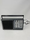 General Electric 7-2945A TV Sound AM/FM Portable Radio 4 Band AC/DC Box Z