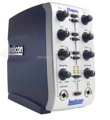 Lexicon Omega Studio - USB-Audiointerface, Recording-Software und Hall Plug-In - Bild 1 von 3